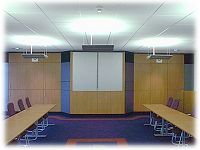 Construction of new media conferencing facilites.